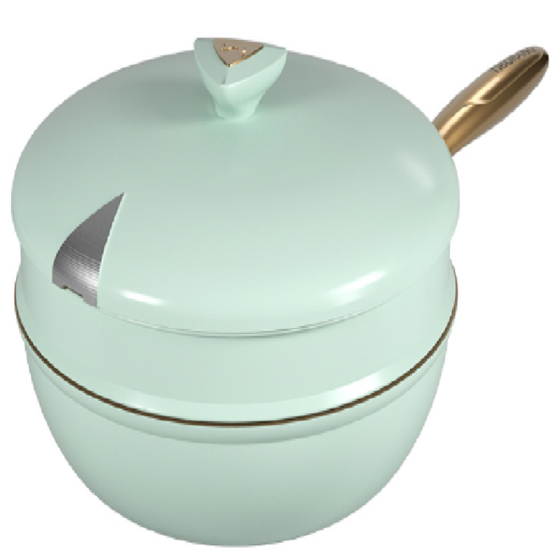 帝伯朗零氟系列 浮光氧吧锅32cm薄荷绿DBL-FGYBG03