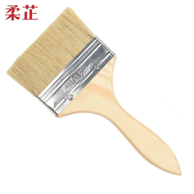 柔芷 猪鬃棕毛刷 4寸 个