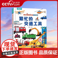 [央视网] 繁忙的交通工具 小眼睛看大世界翻翻书 3D立体版 趣味科普 宝宝教育早教认知绘本 3-6岁早教启蒙翻翻书 Q