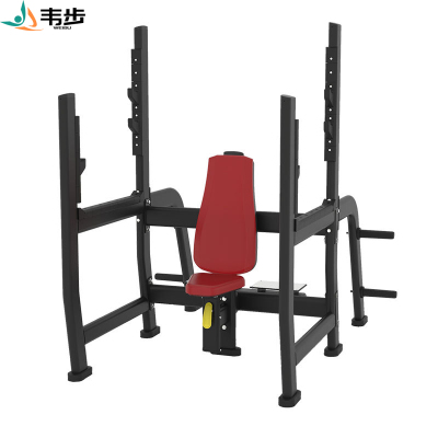 韦步XH-025B举重架商用坐式推肩架 举重床健身房训练器力量运动器械