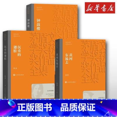 全3册 第二届茅盾文学奖获奖作品 [正版]平装第二届茅盾文学奖1985年沉重的翅膀黄河东流去钟鼓楼李凖刘心武 矛盾文学奖