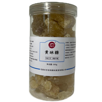 艾提尕黄冰糖500克/罐