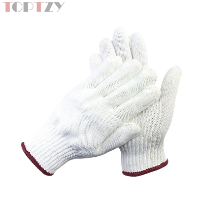 toptzy TZ5071816 劳保手套棉线手套耐磨手套 A款12双