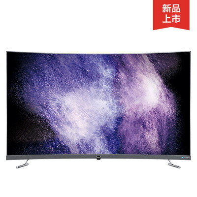 TCL 官方旗舰 49P5 (49英寸)全视曲面屏 语音遥控 纤薄 高清 液晶平板电视
