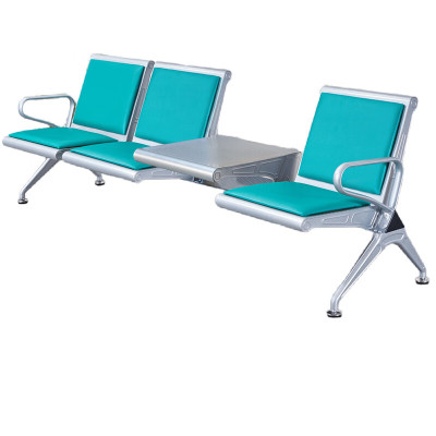 晋舰 靠背排椅候诊椅加厚机场银行车站医院等候椅大厅连椅三人位有垫