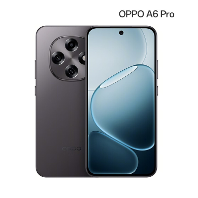 OPPO A6 Pro 16GB+256GB 墨玉黑 7000mAh大电池 天玑7300 NFC 80W快充学生智能 5G手机