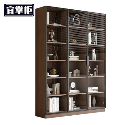 宜掌柜 落地书柜 三门六层 台