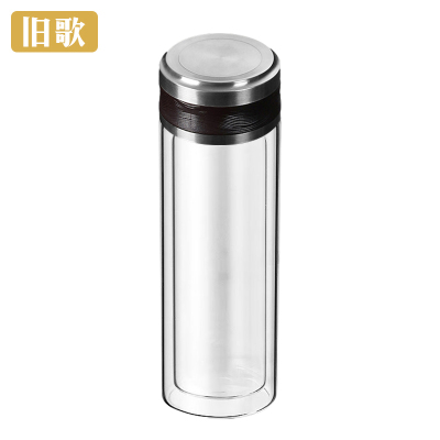 旧歌 双层玻璃茶杯 300ml/个