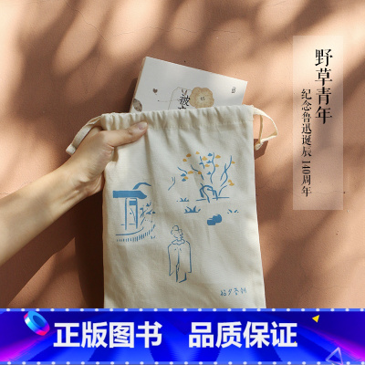朝花夕拾护书袋 [正版]系列实付99赠礼盒后浪 鲁迅野草青年文创 野草/朝花夕拾护书袋任选 帆布护书包 觉醒年代五四青年
