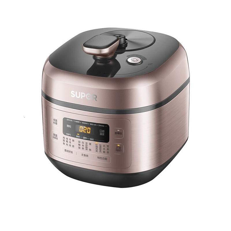 苏泊尔电压力锅 大容量 智能多功能球釜 双胆 SY-60FC25Q 开盖收汁精钢球釜 6L