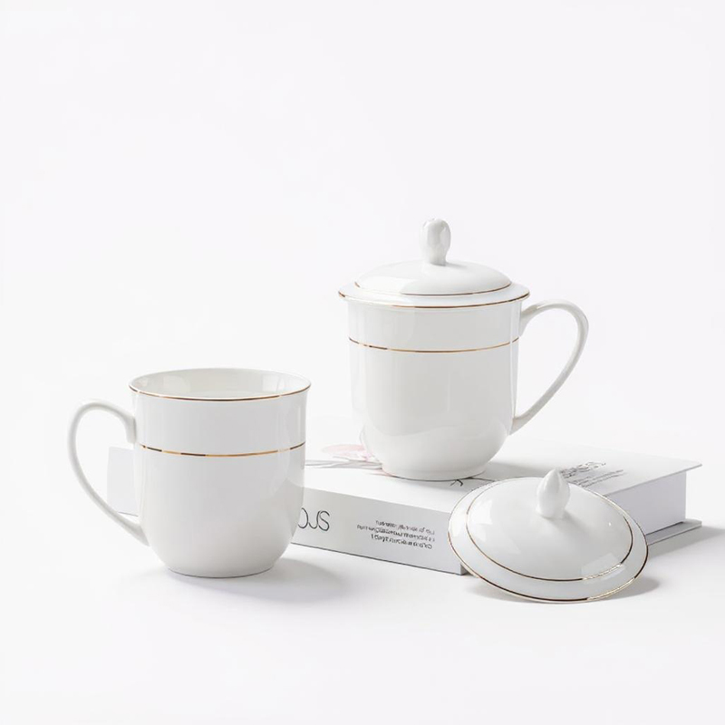 誉雀 T50 金边会议杯 茶杯 (计价单位:个)白色