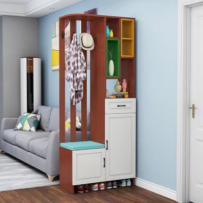 玄关柜酒柜鞋柜一体靠墙轻奢屏风餐边柜双面进风水客厅挡煞隔断