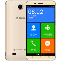 [购机送钢化膜+指环扣+小米夜灯] 天语(K-Touch)K5 联通移动 双4G 双卡双待自带老年亲情模式 大声音大字体 金色
