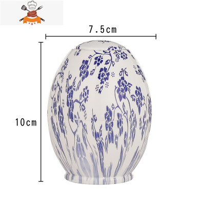 创意牙签盒餐厅家用个性牙签筒自动弹出可爱按压式牙签罐北欧ins 敬平 青花瓷