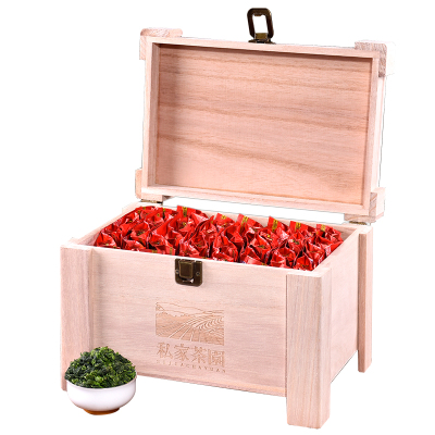 2025新茶安溪铁观音茶叶秋茶清香型 高山乌龙茶叶木质礼盒装500g