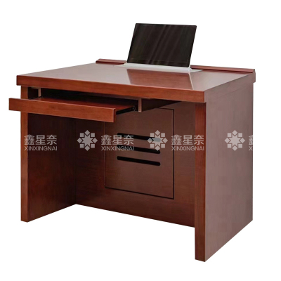 鑫星奈XXN4022301升降电脑桌多媒体办公桌会议培训桌 0.8米单人位