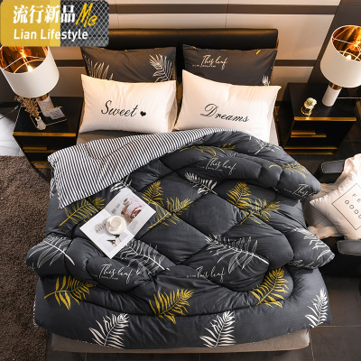 冬天被子棉加厚保暖棉被学生宿舍被褥冬被双人6斤被芯春秋被 三维工匠