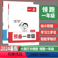语文+数学(全国通用) 幼小衔接 [正版]预备一年级语文数学英语幼小衔接幼升小同步训练 2024暑假42天升学规划幼儿园