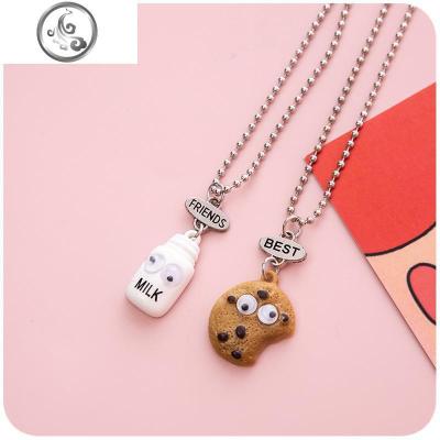 闺蜜项链女饰品二人款生日韩版清新一对可爱时尚锁骨学生三人 JiMi