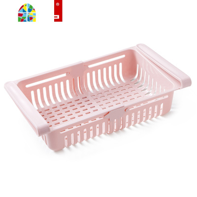 抽拉式冰箱保鲜收纳盒可伸缩厨房用品家用大全食品储存箱鸡蛋托盘 FENGHOU保鲜盒保鲜盒