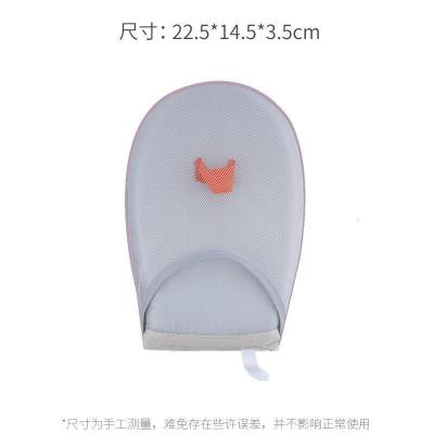 家柏饰(CORATED)手持迷你熨衣板家用电熨板海绵小型烫凳折叠熨衣服烫台 [原款]圆头带指扣
