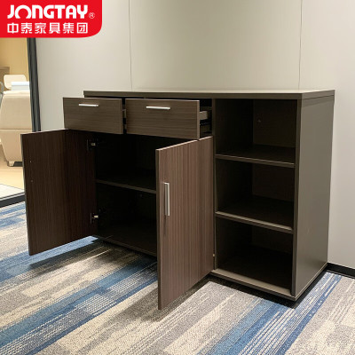 中泰(jongtay)J-FBZX081 文件柜木质柜子小矮柜档案柜财务凭证柜储物柜资料柜办公柜子