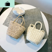 包包女2020新款手提编藤编织包小清新斜挎包森系度假沙滩包包NEW LAKE女士单肩包