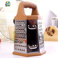 厨房多功能不锈钢刨丝器切菜削皮器多用创意厨房罗卜丝刨丝器 FENGHOU 果蔬两用不锈钢刨丝器[6寸4面]