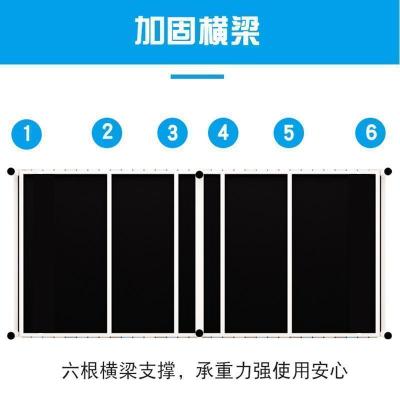 森美人折叠床单人 午休办公室便携宿舍出租屋家用简易多功能1.2米硬板床