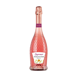 意美斯 桃红起泡葡萄酒750ml 意大利莫斯卡托甜高泡香槟塔用酒