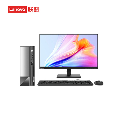  联想(Lenovo)扬天M4000q 商用台式机电脑整机(G6900 8G 256G SSD Win11)21.5英寸显示器