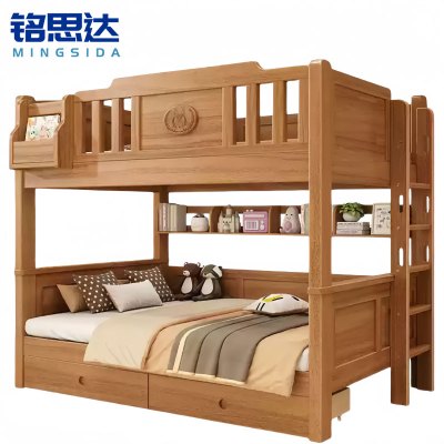 铭思达实木上下床