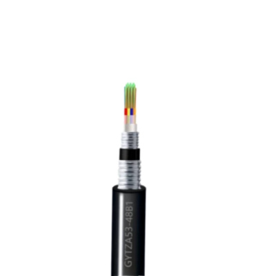 智铮朗月 铠装阻燃光缆 GYTZA53-48B1米
