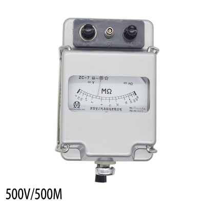 汐岩绝缘电阻测试仪兆欧表500V1000V2500V5000V电工摇表 ZC-7500V500M