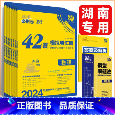 湖南专用 英语 [正版]湖南2024新高考版高考必刷卷42套模拟卷汇编语文数学英语物理化学生物历史地理政治高三一轮总复习