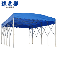 豫龙都户外雨棚长8m个