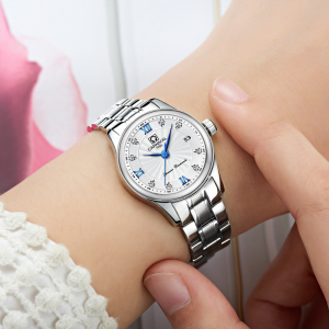 瑞士嘉年华Carnival手表新款女士时尚镶水钻石英表 女表日历防水精钢潮流 女神腕表小巧 全国联保8830L
