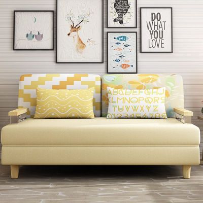 多功能沙发床可折叠小户型客厅简约现代双人两用布艺1.5米1.8单人