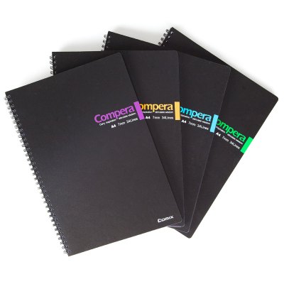 齐心 CPA4807 Compera双螺旋PP面本 A4 80张 配