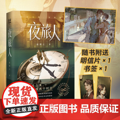 夜旅人 赵熙之著(上海699号公寓,廊灯闪烁连接两个时空。身处不同时空的两人,每晚十点,准时相遇)悬疑穿越小说 花城出版