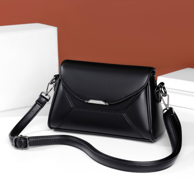 包包女包新款时尚中年女士妈妈包单肩腋下小包软皮简约斜挎包