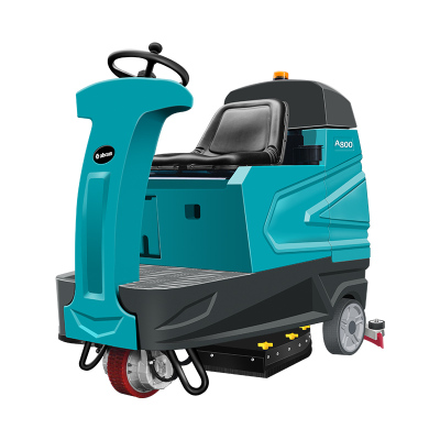 亚伯兰A800-2 锂电款 双刷盘驾驶式全自动洗地机 工厂工业洗地机商用停车场机场高铁站车库环氧地坪