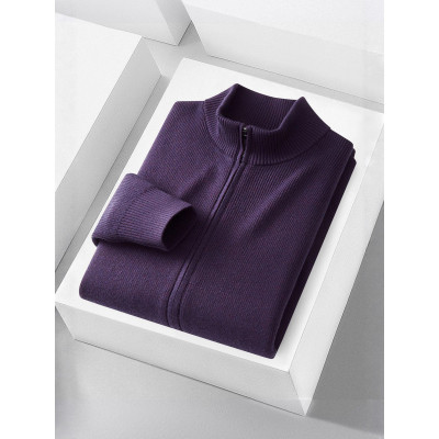 2025秋冬新款时尚开衫毛衣抗皱舒适柔软透气保暖锁温