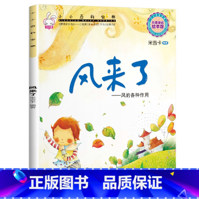小小百科宝典-[风来了] [正版]小小百科宝典全套20册儿童绘本3一6 4-5岁学前班幼儿园绘本亲子阅读幼儿科学科普故事