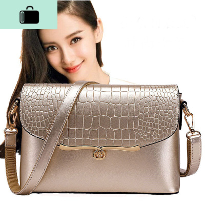 皮女包包2020新款时尚女包韩版简约百搭斜挎包单肩手提包大容量NEW LAKE女斜挎包