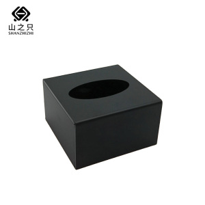 山之只 亚克力纸巾盒 11*11*7cm 个