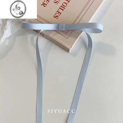 JiMi夏季新款蝴蝶结发夹芭蕾少女风丝带发饰编发ins网红双马尾头饰