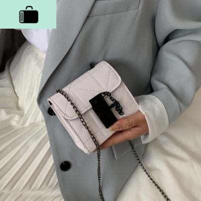 夏天流行小包包女包2020新款潮网红时尚斜挎包洋气质感百搭单肩包NEW LAKE女斜挎包