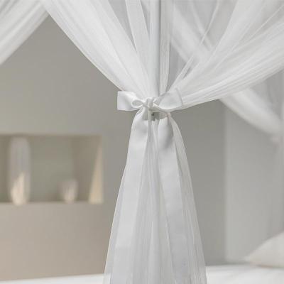 美帮汇新款廷落地蚊帐三开加密加厚公主风1.8/2m2.2米床家用