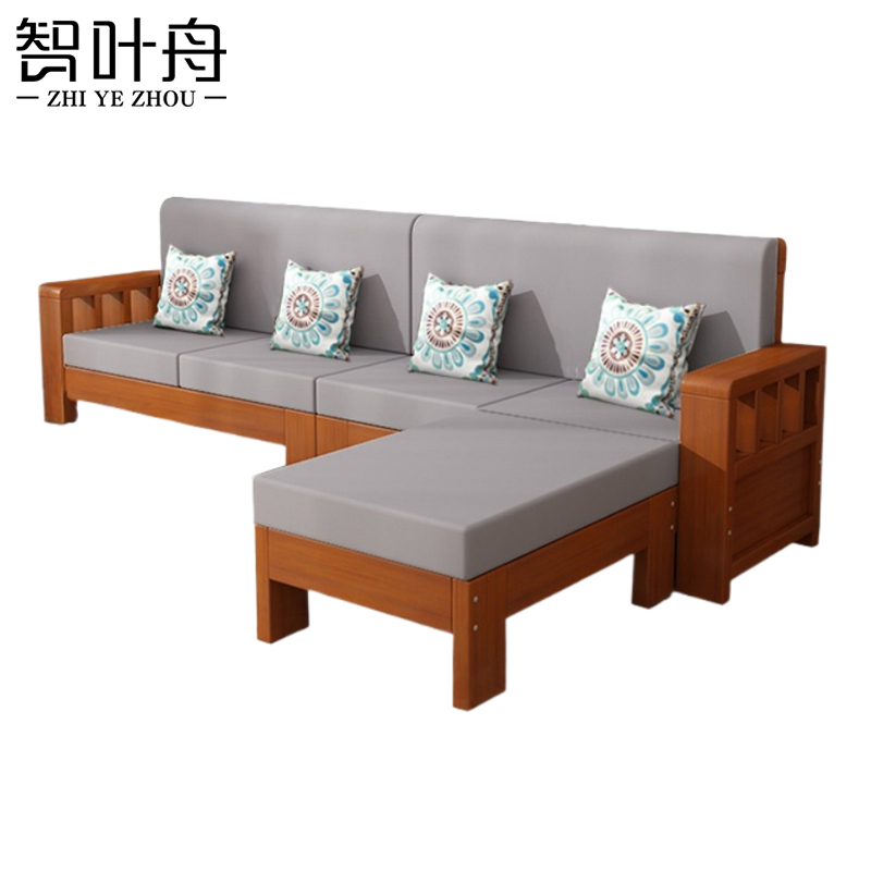 智叶舟中式沙发260*63*90cm(4+贵妃榻)套